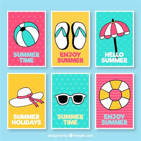 summer cards printable